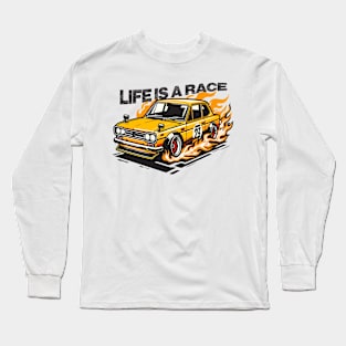 LIFE IS A RACE Long Sleeve T-Shirt